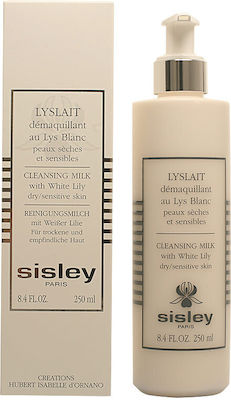 Sisley Paris Emulsie Demachiant Cleansing Milk with White Lilly for Dry/Sensitive pentru Piele Uscată 250ml