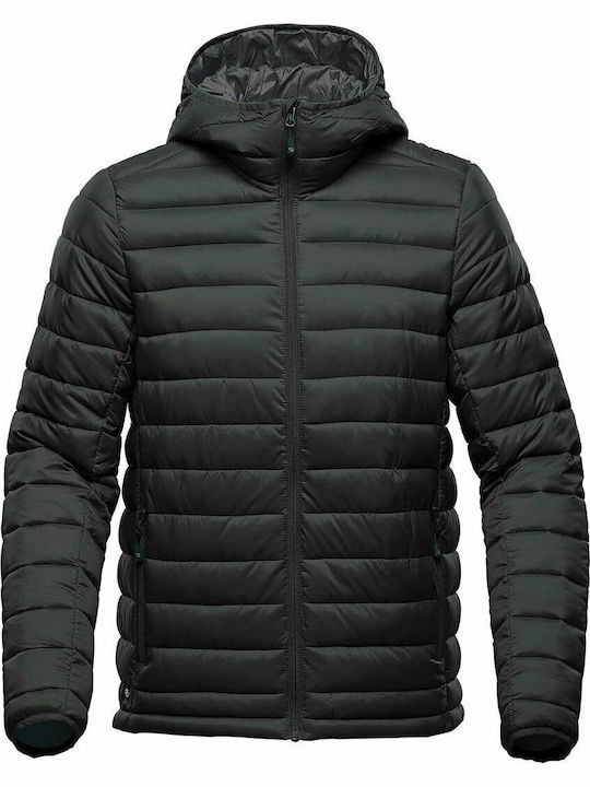 Stormtech Stavanger Thermal AFP-2 Geacă pentru bărbați de iarnă Puffer Black Graphite