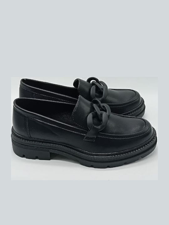 Damen Mokassins in Schwarz Farbe