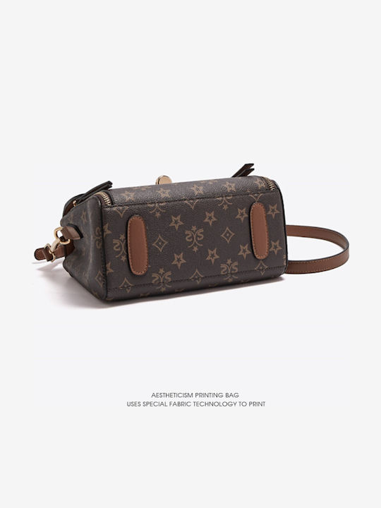 Leather Women's Bag Handbag Brown