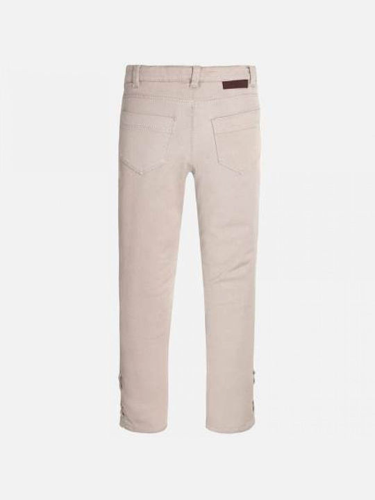 Mayoral Kids Trousers Beige