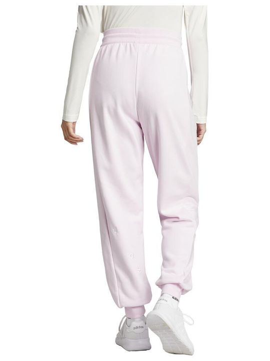 adidas French Terry Παντελόνι Φόρμας Ροζ