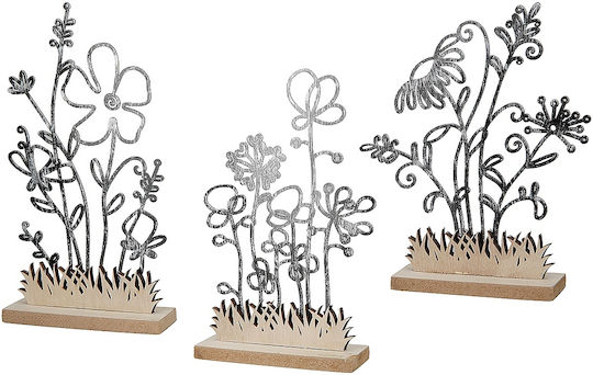 ArteLibre Decorativ de Spațiu din Lemn 3.5x16.5x19cm 1buc