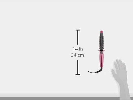 Remington Flexibrush Steam Styler Κεραμική Ηλεκτρική Βούρτσα με Αέρα για Μπούκλες