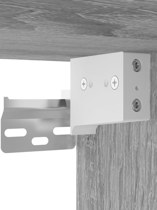 Wohnzimmer TV-Einheit Grey Sonoma L80xB30xH102cm
