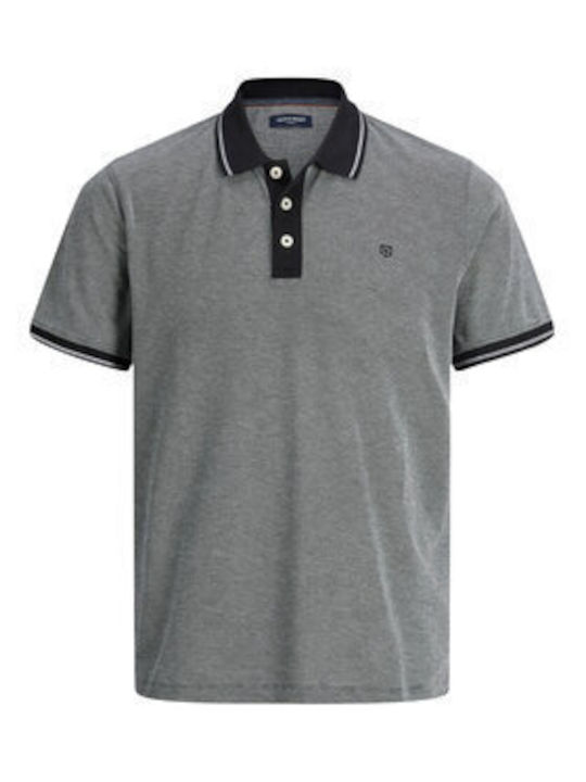 Jack & Jones Polo Bluză cu Mâneci Scurte Neagră