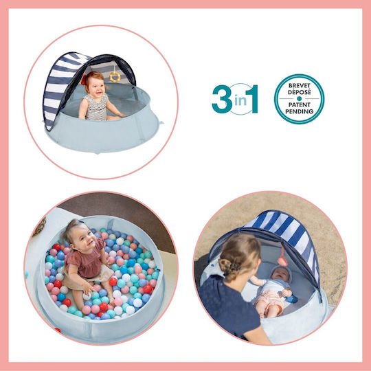 Babymoov 3-in-1 Park With Blue Mattress 60x90cm