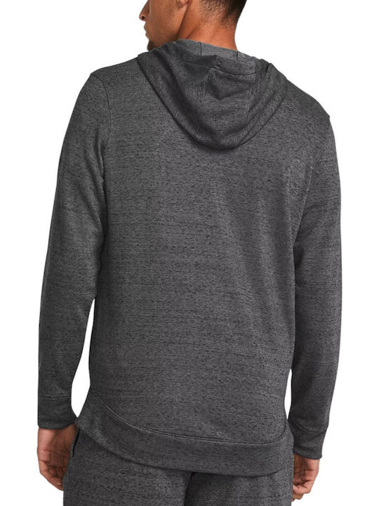 Rival Terry Sweatshirt with Hood Gray
