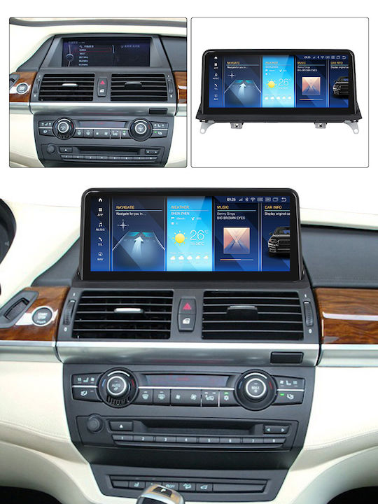 Carmedia Car Audio System for BMW X5 (E70) 2009-2013 (Bluetooth/USB/WiFi/GPS/Apple-Carplay/Android-Auto)