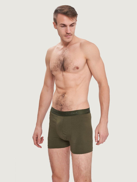 Herren Boxershorts Haki 1Packung