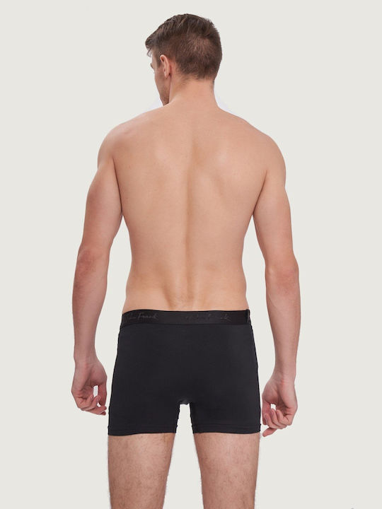 John Frank Men's Boxer Black