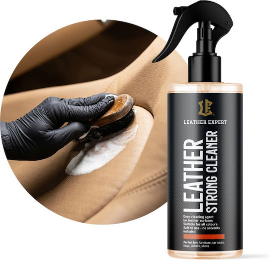 Leather Expert Αφρός Καθαρισμού για Δερμάτινα Μέρη Αυτοκινήτου 500ml