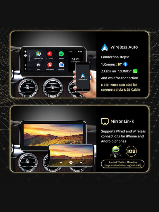 Carmedia Car Audio System for Mercedes-Benz B Class 2012-2015 Bluetooth USB Wi-Fi GPS Apple CarPlay Android Auto with 12.5 Inch Touch Screen