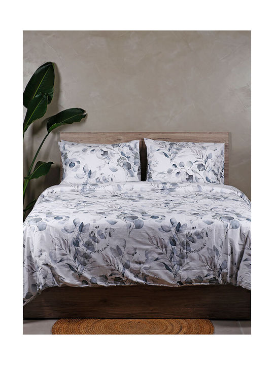 Sunshine Feelings 932 Kissenbezug-Set mit Umschlagumschlag Grey 932 50x70cm.