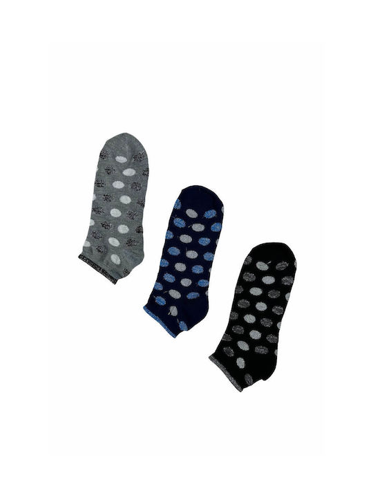 Yookie Γυναικείες Κάλτσες Πολυχρωμο 3Pack Yookie Γυναικείες Κάλτσες Πολυχρωμο 3Pack