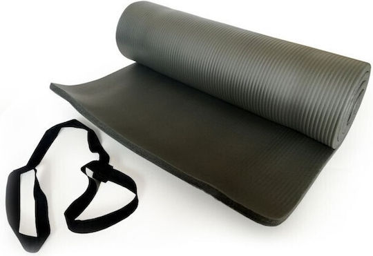 Yakimasport Exercise Mat Gray (180x60x1.5cm)