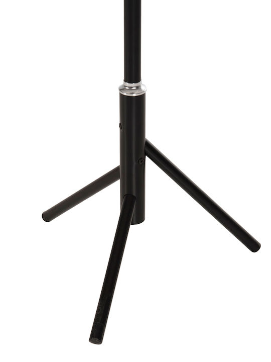 Freebox Metallic Coat Rack Black 48x48x173cm