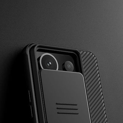 Nillkin Camshield Pro Back Cover Σιλικόνης Ανθεκτικό Μαύρο (Xiaomi Redmi Note 13 Pro 5G/ Poco X6 5G)