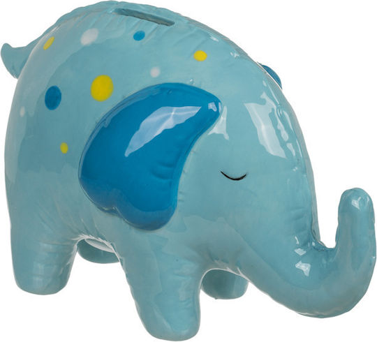 Money Box Ceramic Gray 21.5x10.5x14cm