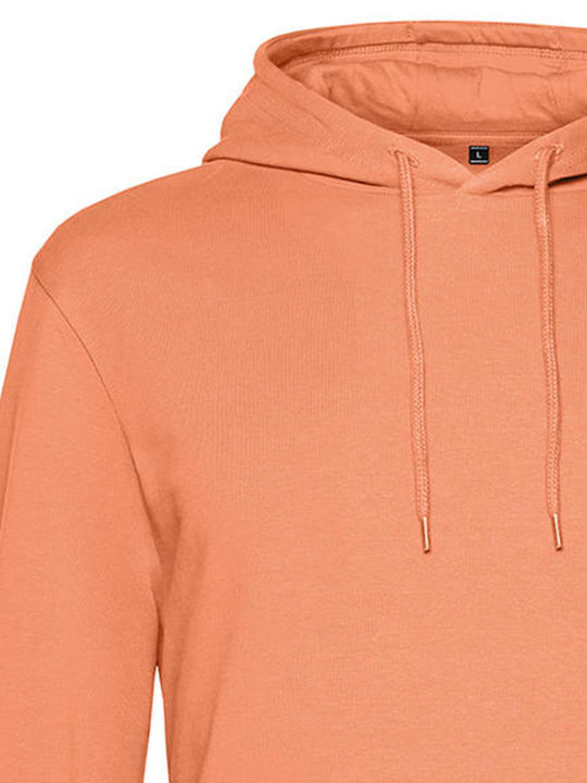 B&C Werbe-Hoodie in Orange Farbe