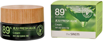 The Saem Jeju Fresh Aloe Κρέμα Προσώπου Ημέρας με Χρώμα για Ενυδάτωση με Aloe Vera 50ml