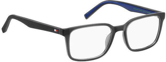 Tommy Hilfiger Bărbați Metalic Rame Ochelari Gri TH2049 FRE