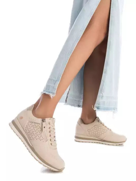 Xti Vegan Damen Sneakers Beige