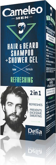 Delia Cosmetics Cameleo Men Shampoos Reconstruction/Nourishment for All Hair Types 150ml