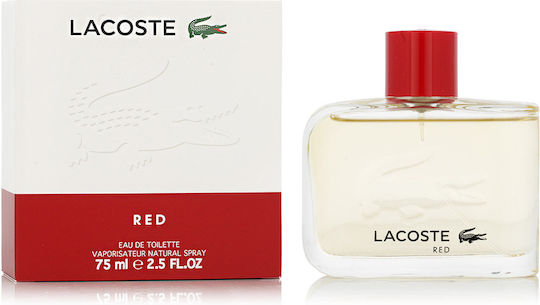 Lacoste Red Eau de Toilette 75ml