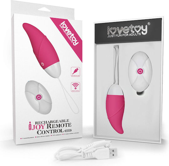 Lovetoy iJoy Egg Vibrator Egg cu Telecomandă 9.8cm Roz