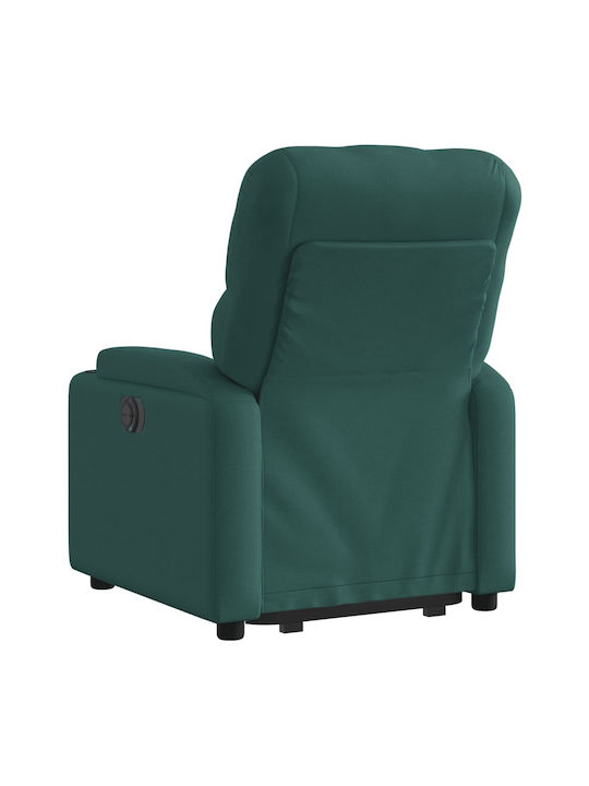 Фотьойл Relax С поставка за крака Dark Green Dark Green 74x86.5x93.5см