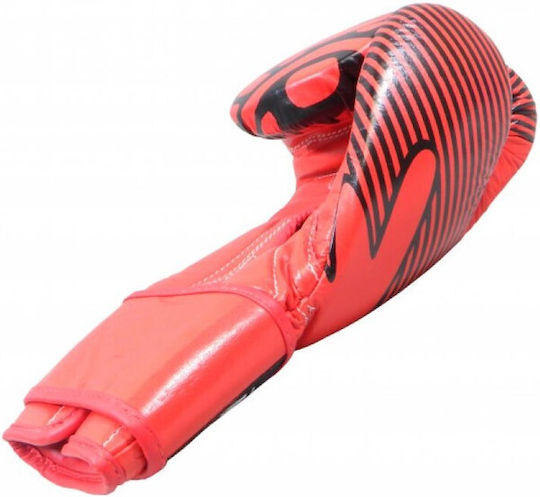 Sport Masters Boxhandschuhe aus Leder Rot