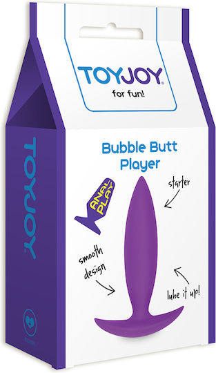 ToyJoy Bubble Butt Player Starter Πρωκτική Σφήνα Purple 10cm