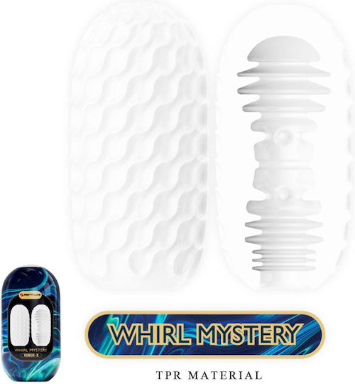Pretty Love Whirl Mystery Venus-X Masturbator Egg BI-014932-3 Clear