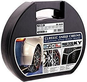 Husky Advance Snow Chains with Thickness 9mm for Passenger Car 2pcs