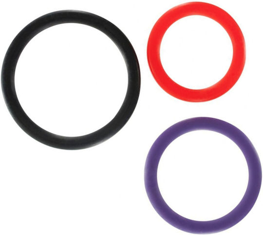 ToyJoy Triple Rings Multicolor