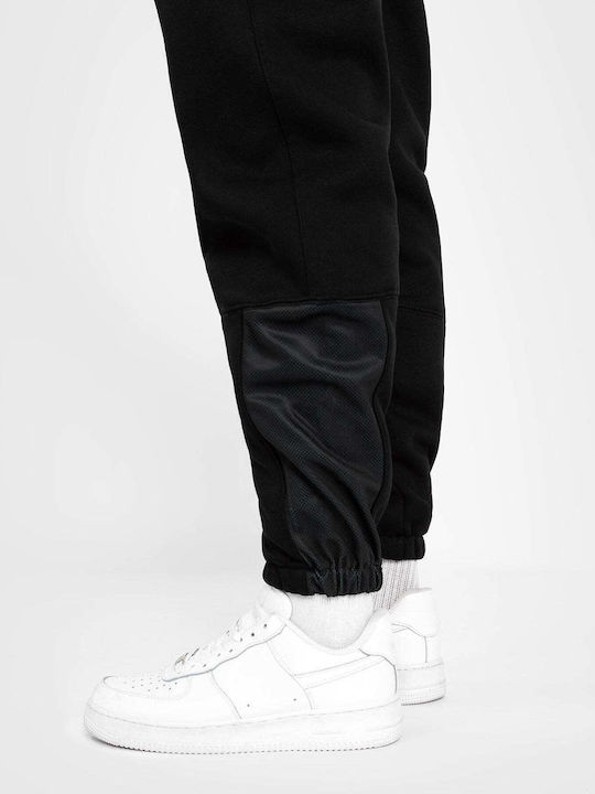 Pantaloni de trening cu Elastic Black