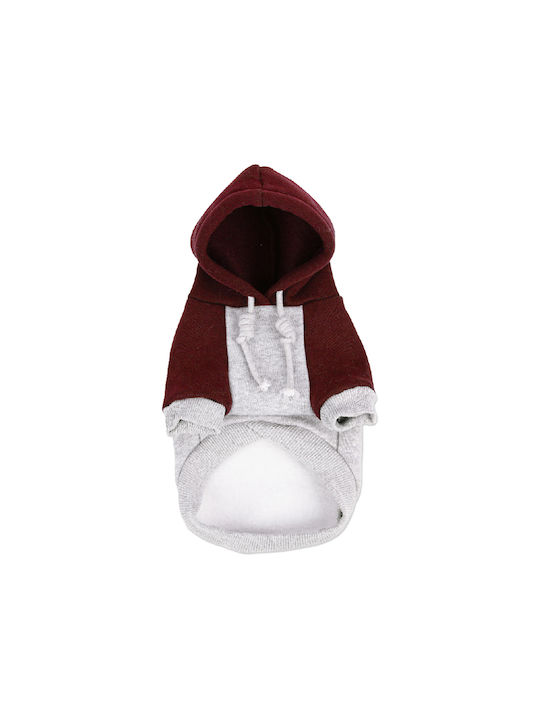 Glee Kapuze Sweatshirt Hund in Gray Farbe S 24x24εκx24εκcm.