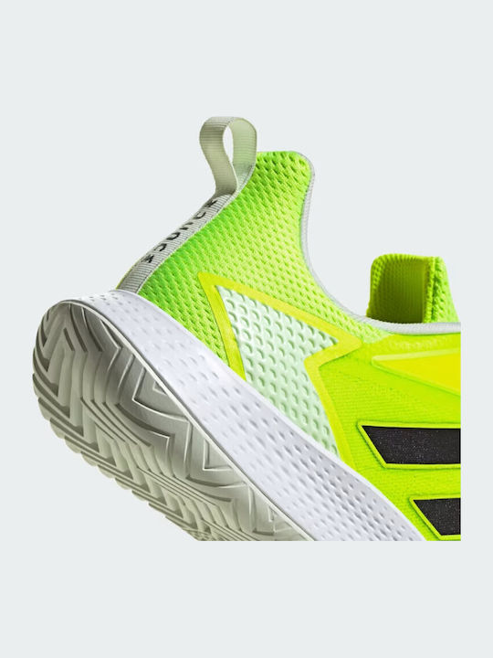 adidas Defiant Speed Men's Tennis Shoes for Hard Courts Lucid Lemon / Aurora Black / Crystal Jade
