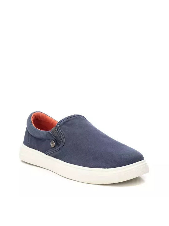 Refresh Men's Canvas Slip-Ons Blue