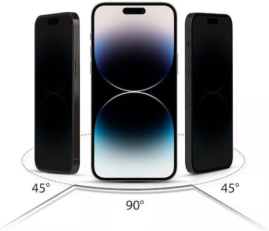 Hofi Anti Spy Glass Pro+ Privacy Full Face Tempered Glass (Galaxy S24 Ultra)