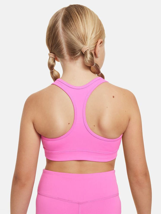 Nike Swoosh Kids' Bralette Pink