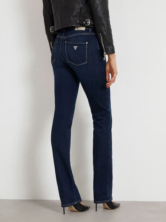 Guess Women's Jeans in Straight Line Blue