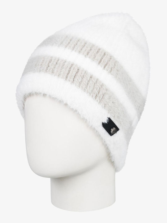 Roxy Beanie Fleece - Polar Beanie in Alb color