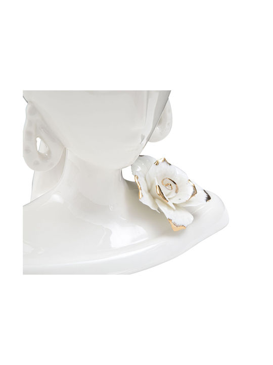Mauro F Decorative Vase Gold 21.7x14x21cm