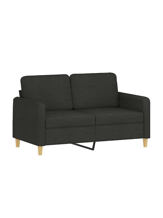 Living Room Furniture Set 3-Seater & 2-Seater & Armchair Black