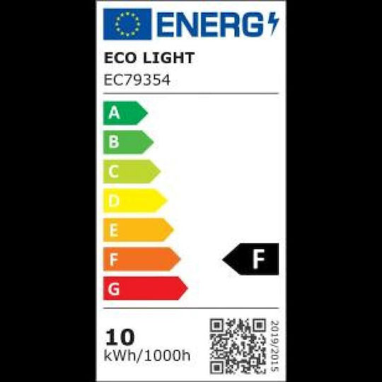 Eco Light LED Лента 12V Топло бяло Светлина 5м Тип SMD2835