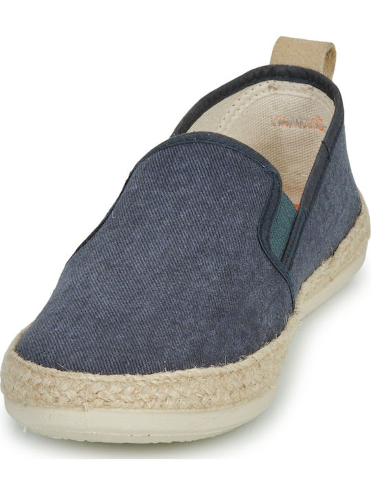 Din material textil Espadrile pentru bărbați în culoarea Albastru
