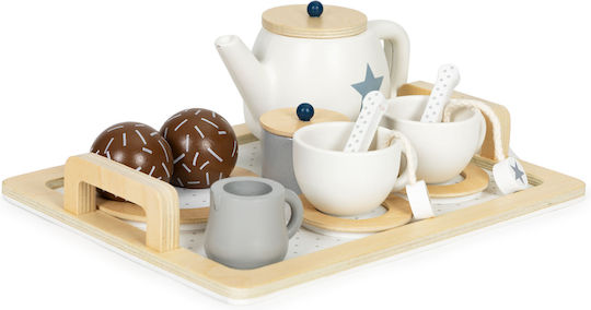Ecotoys Teeservice-Spielzeug aus Holz