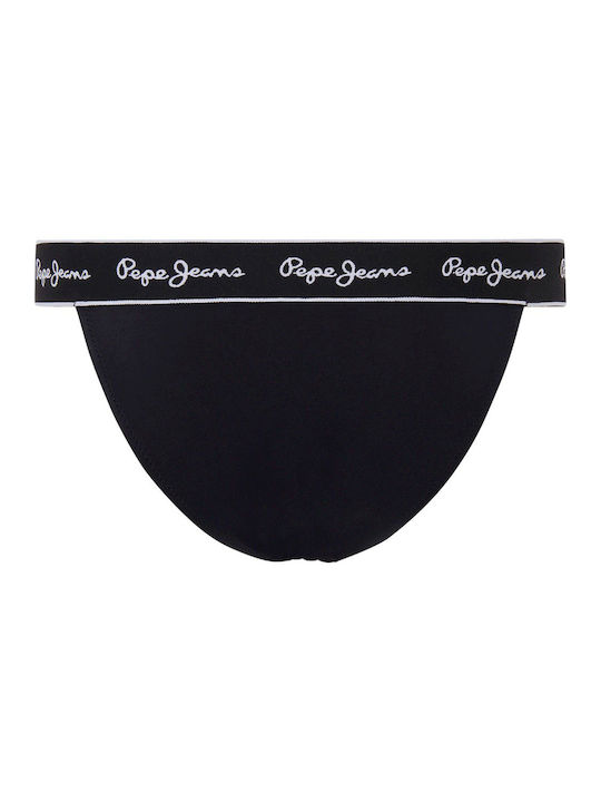 Pepe Jeans Bikini Slip Black